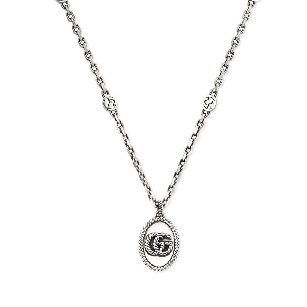 Double Gucci Pendant Necklace