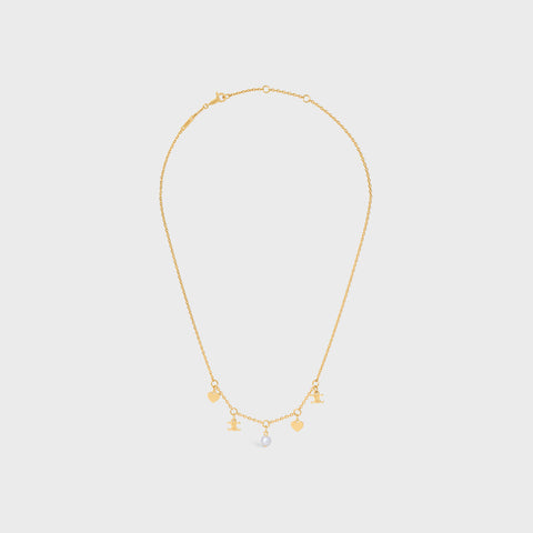 18K Celine Pearl Necklace