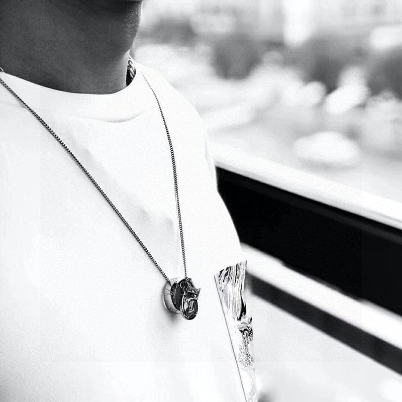 18K Louis Vuitton Monogram Charms Necklace