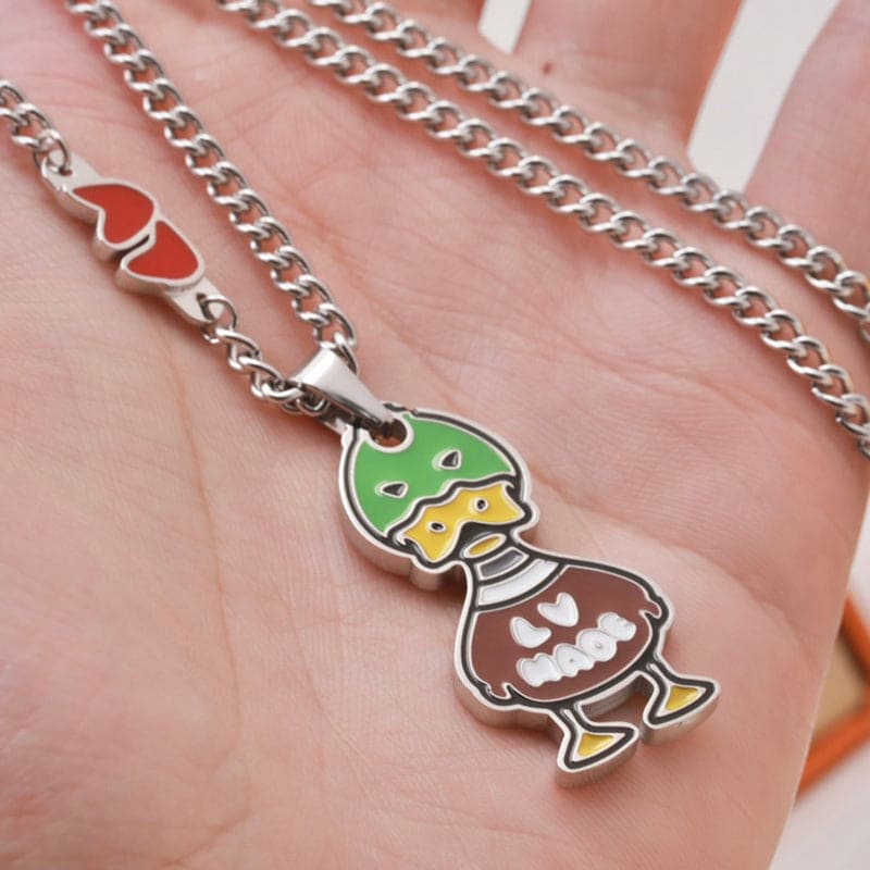 Louis x Nigo Duck Pendant Necklace