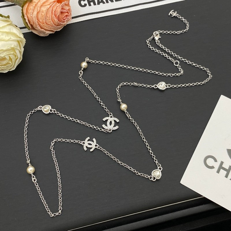 18K  Chanel Long Gold Necklace