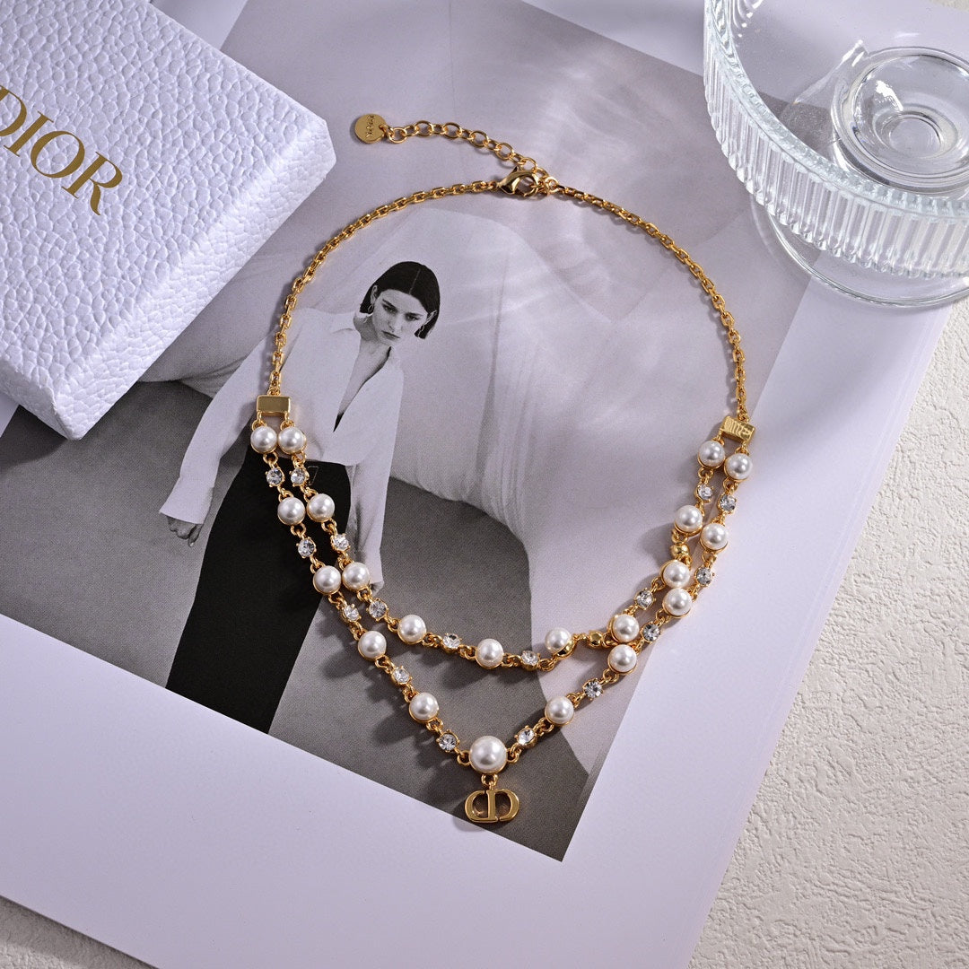 18K Petit Dior Treasure Necklace